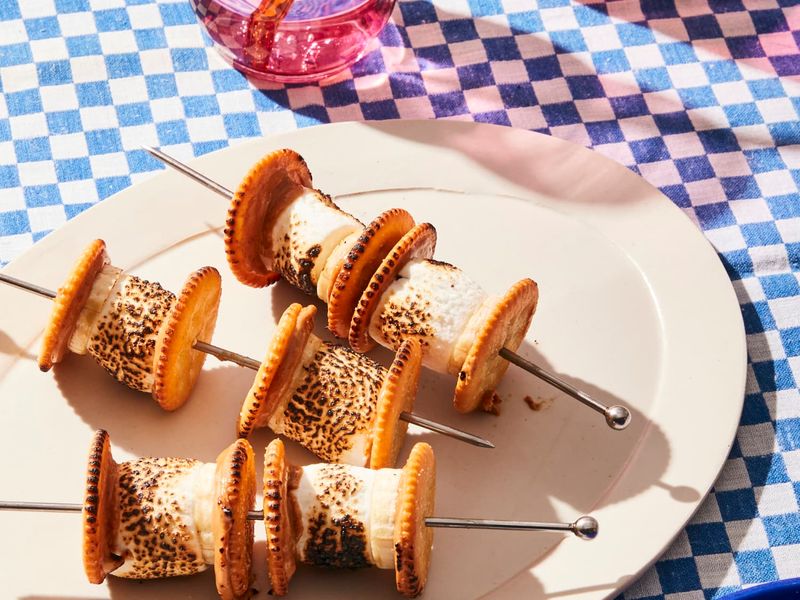 S'mores Dessert Kebabs