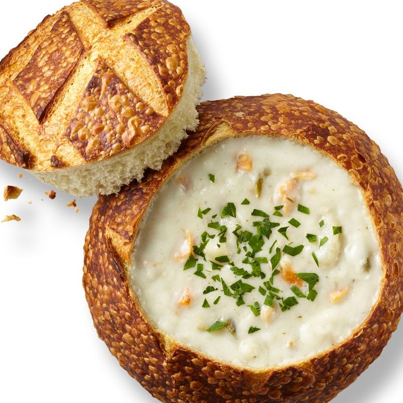San Francisco Sourdough Clam Chowder
