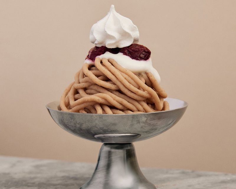 Vermicelles (Chestnut Cream Dessert)