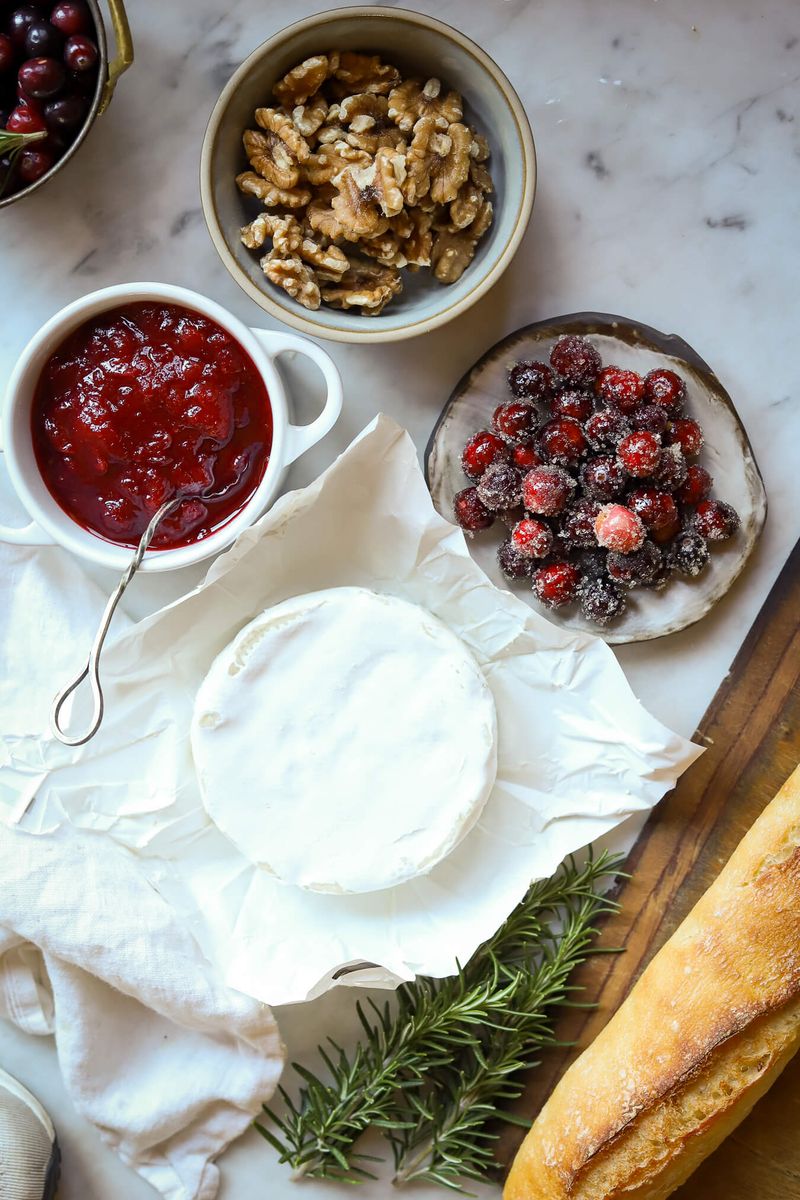 Brie and Cranberry Turkey Burger