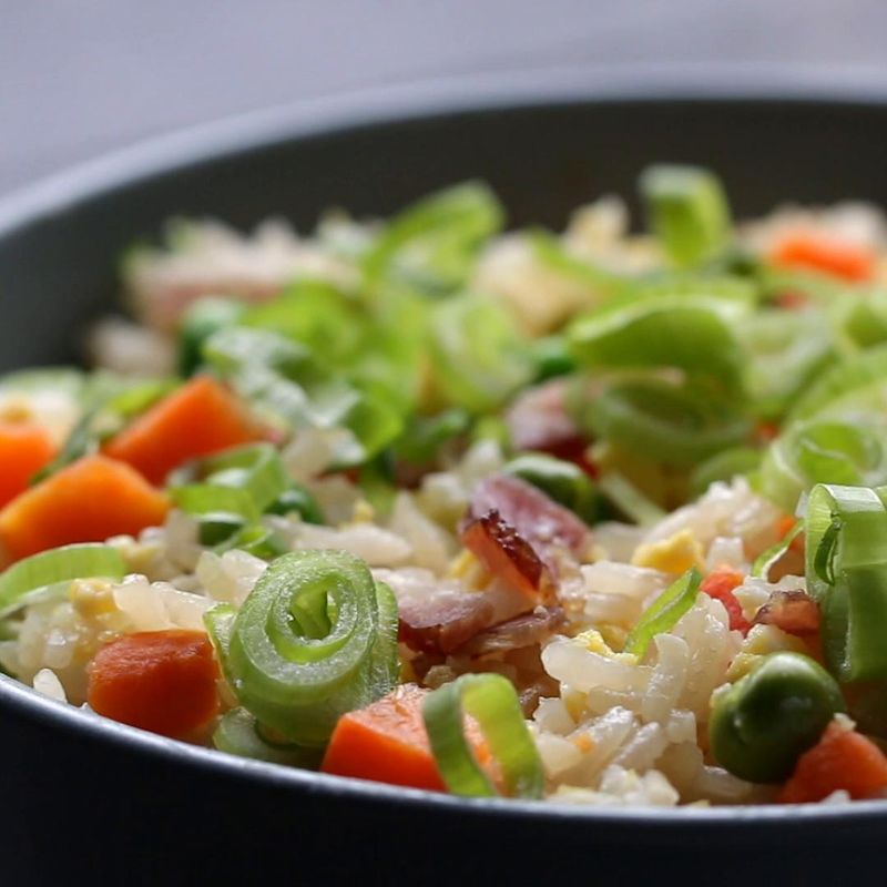 Microwave Fried Rice