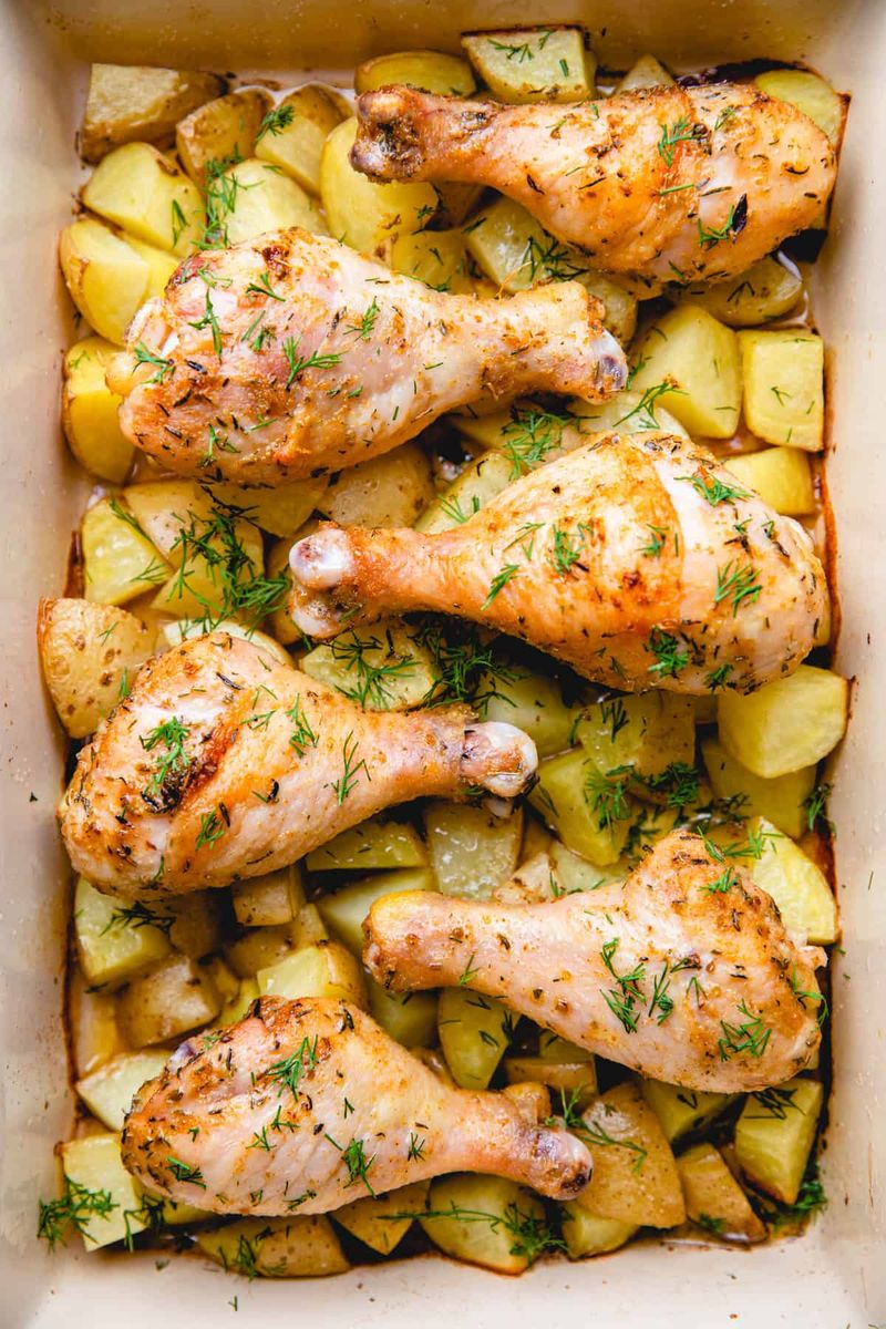 Baked Chicken Drumsticks