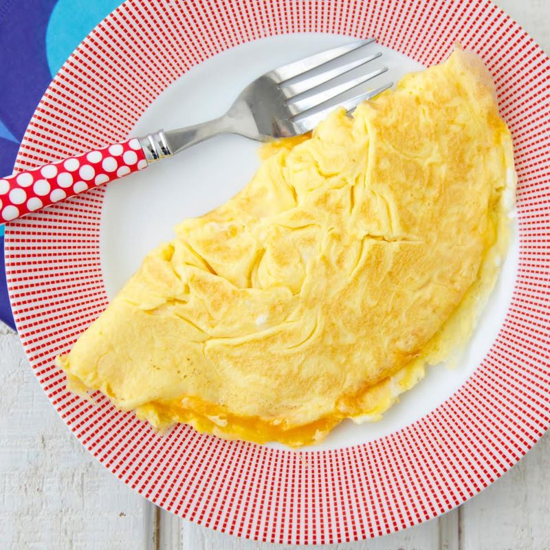 Cheese and Onion Omelette
