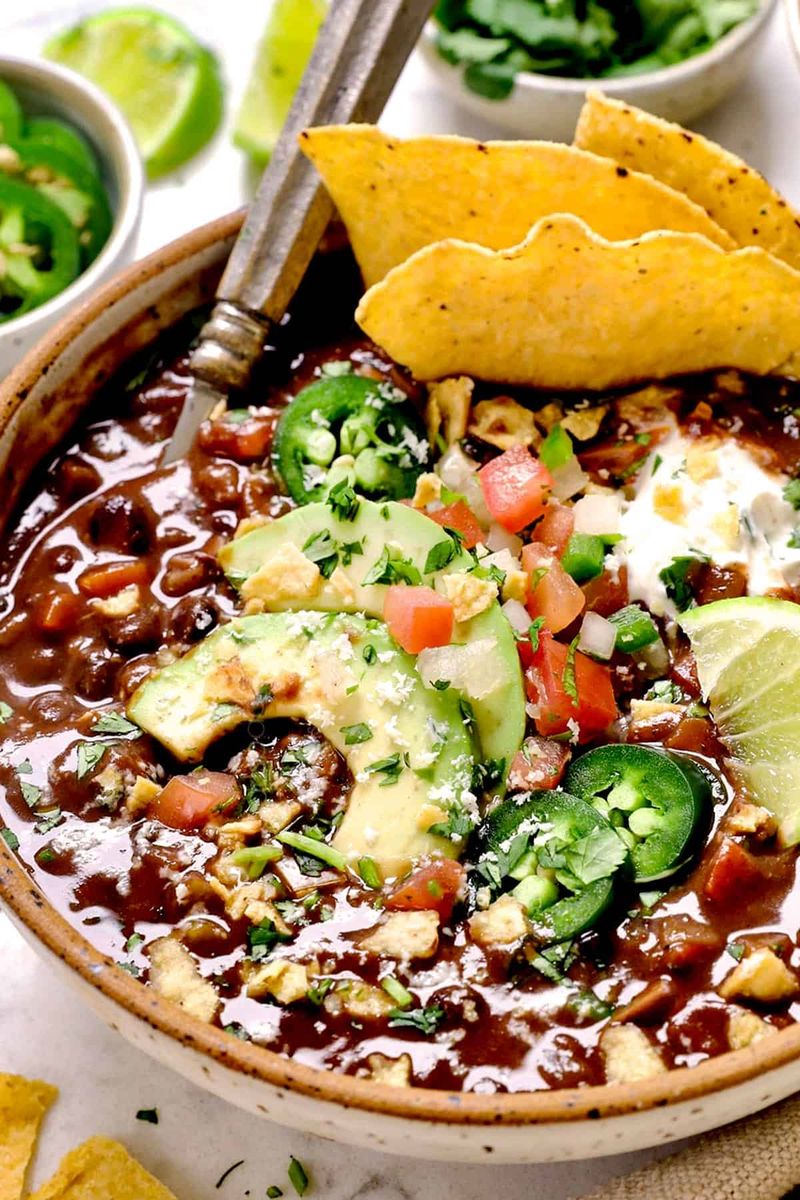 Spicy Black Bean Soup