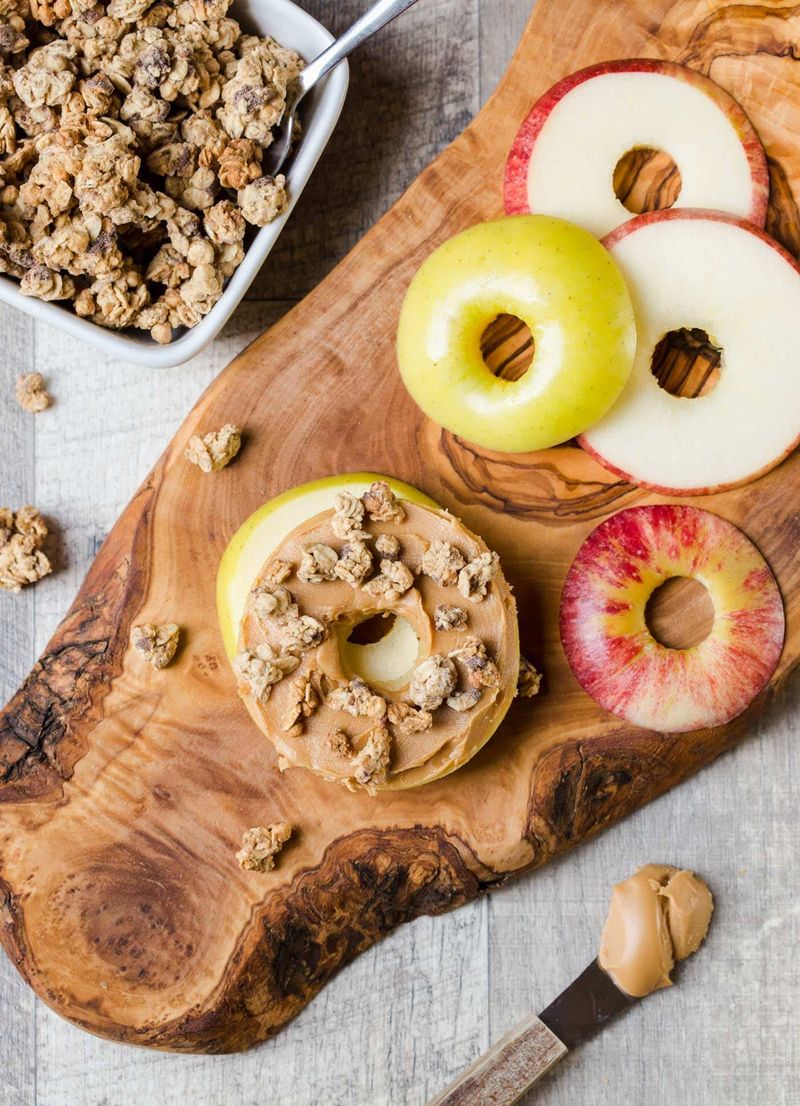 Apple Slices with Almond Butter Packet