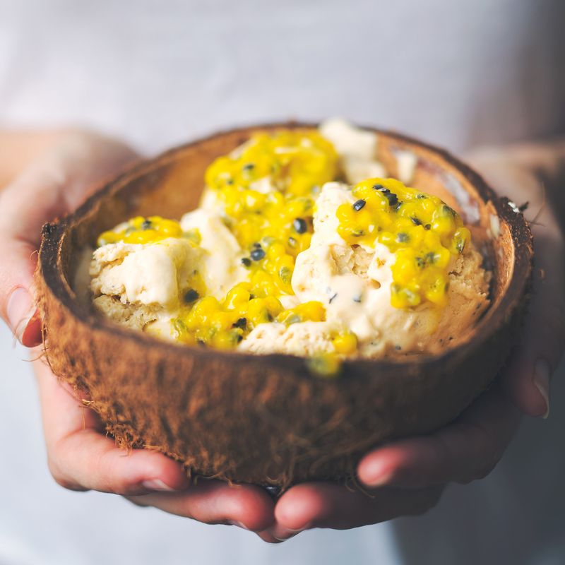 Passion Fruit and Coconut