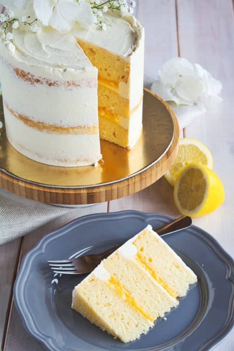Lemon Elderflower Celebration Cake