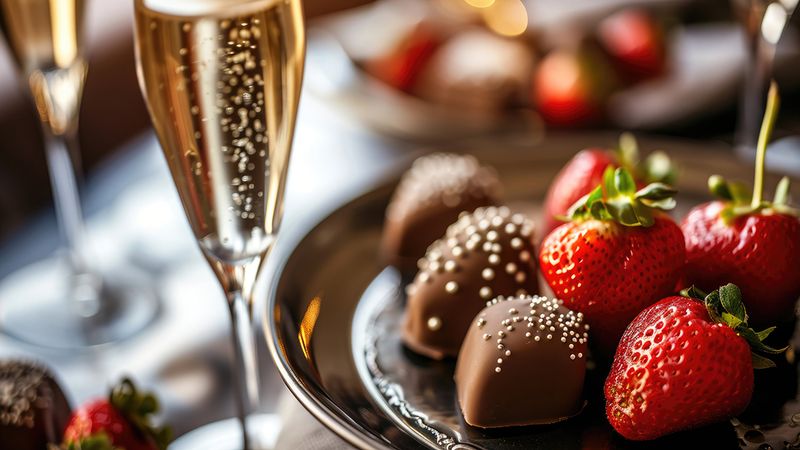 Champagne and Strawberries
