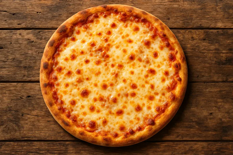 Cheese and Tomato Pizza