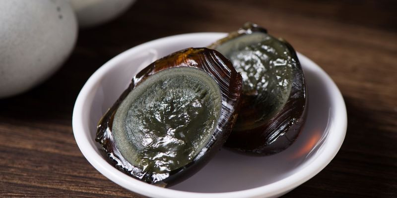 Century Egg – Preserved Duck Egg (China)