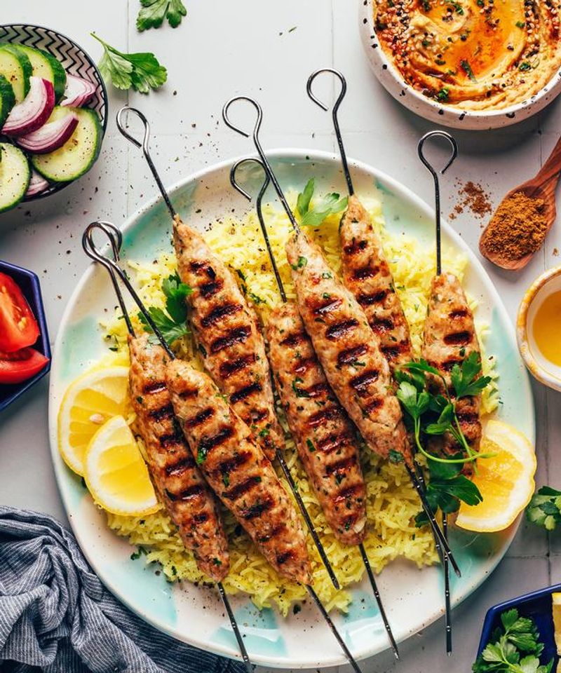 Chicken Kofta Skewers