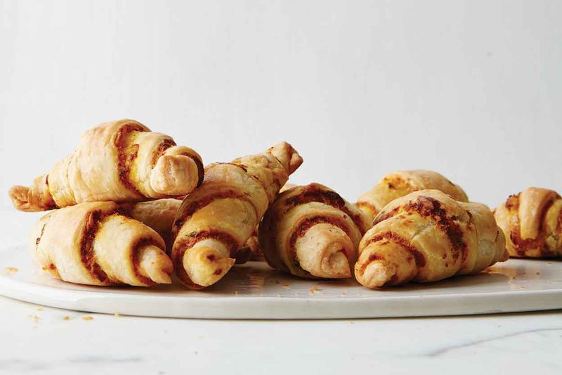 Savoury Rugelach with Sun-Dried Tomato and Parmesan