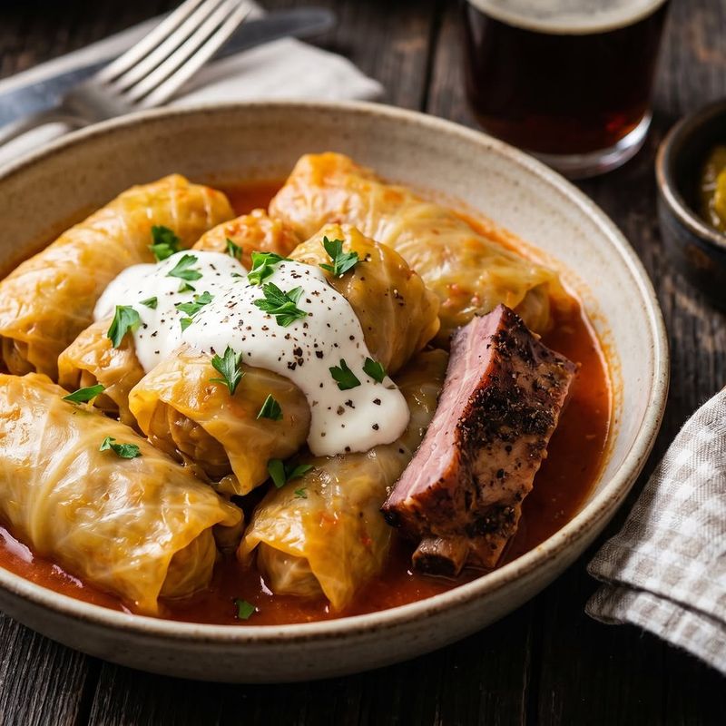 Sarma (Stuffed Cabbage Rolls)