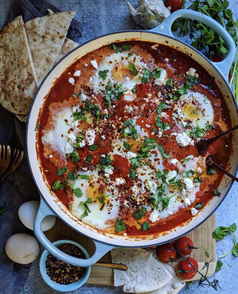 Mushroom Shakshuka For A Savory Brunch