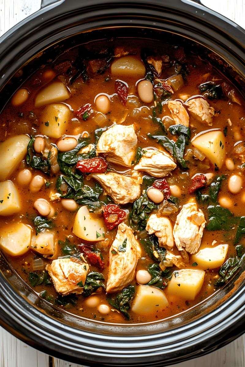 Tuscan White Bean Chicken