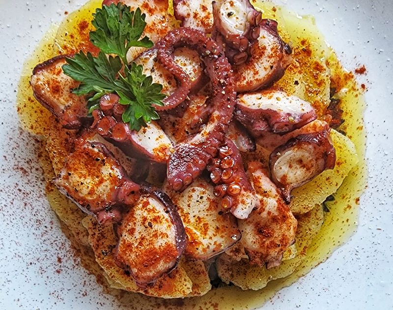 Ensalada de Pulpo y Patata (Octopus and Potato Salad)