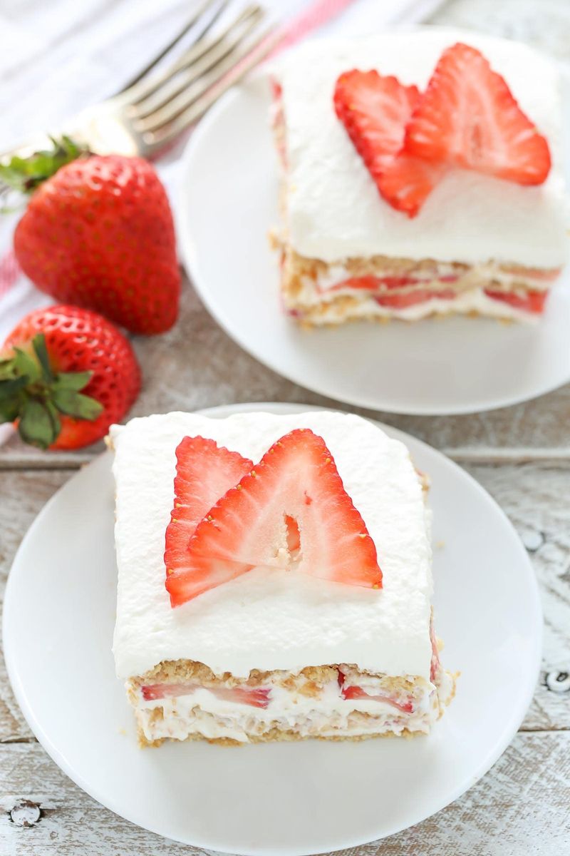 Strawberry Icebox Cake