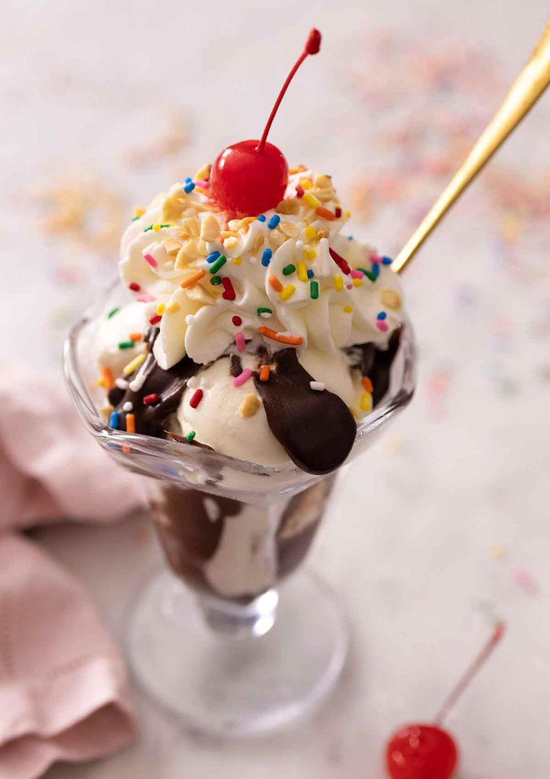 Chocolate Ice Cream Sundae