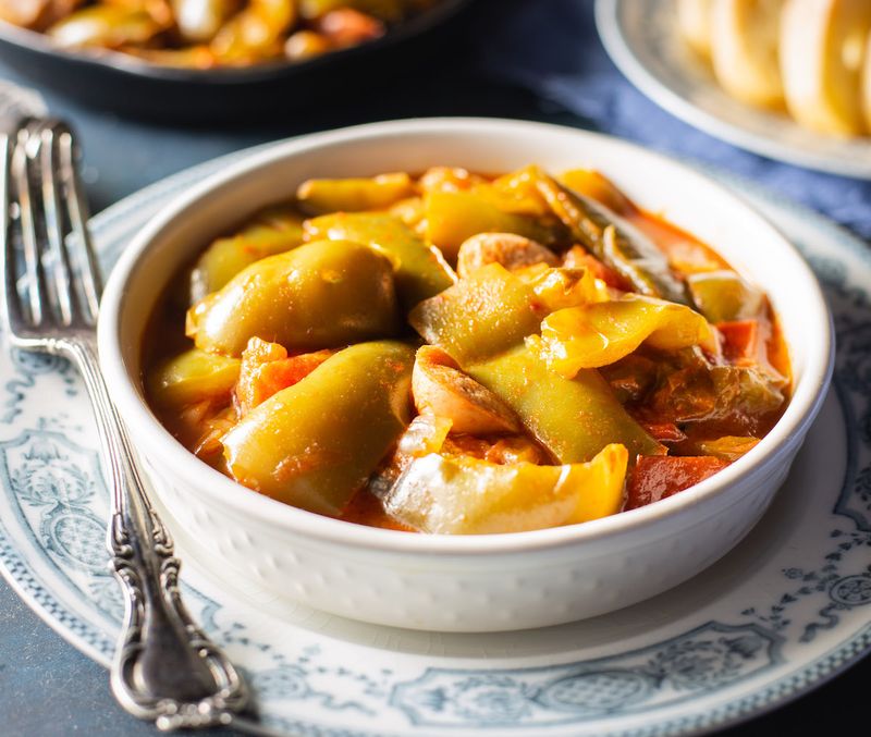 Lecho (Hungarian Pepper and Tomato Stew)