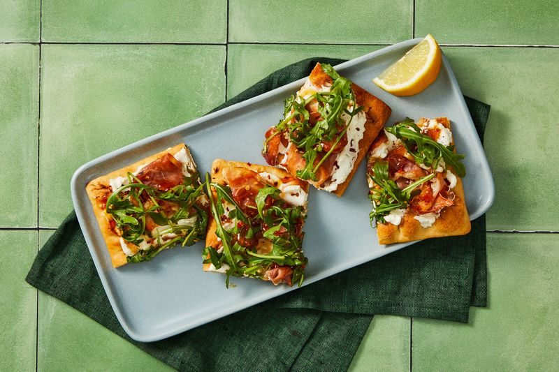 Crispy Prosciutto and Egg Flatbread