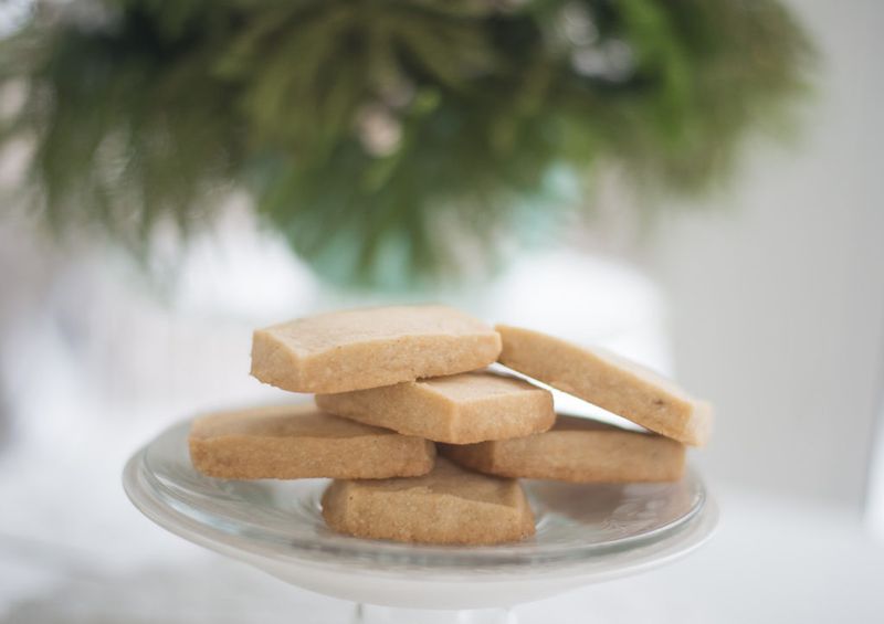Nutmeg Spiced Shortbread