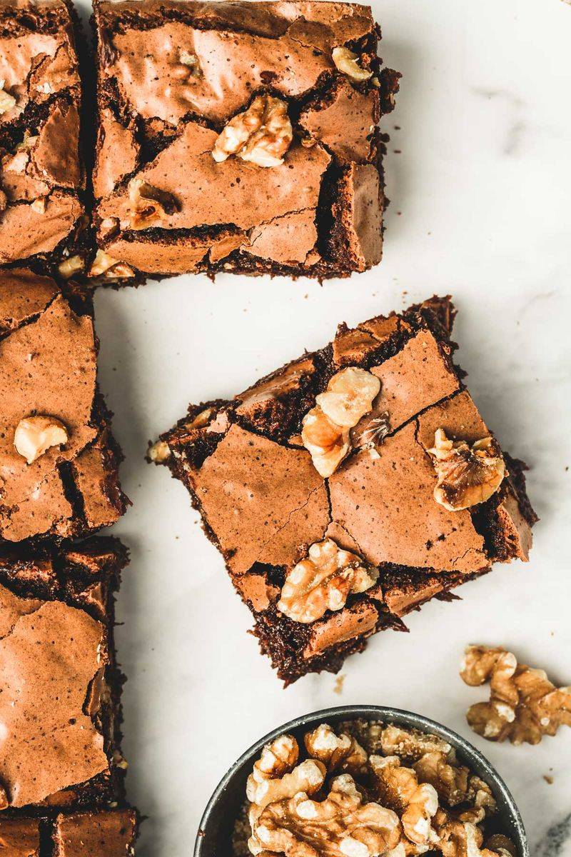 Espresso Walnut Brownie