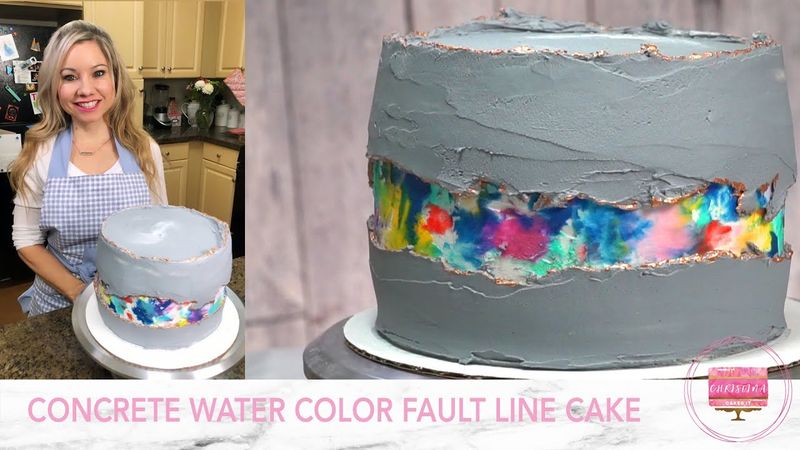 Fault Line Cake