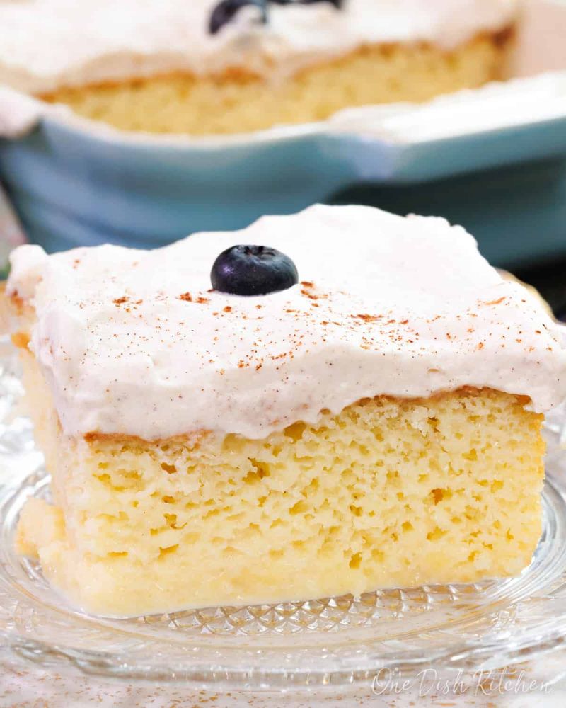 Mini Tres Leches Cake for Two