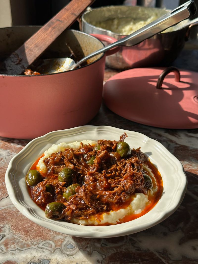 Italian Braised Lamb with Olives