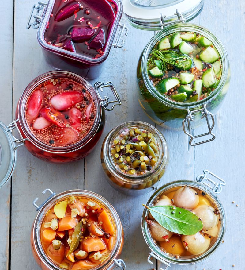 Pickled Onions and Gherkins