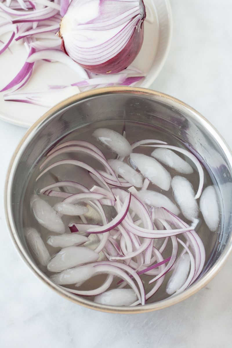 Skipping the Soaking Step for Raw Onions