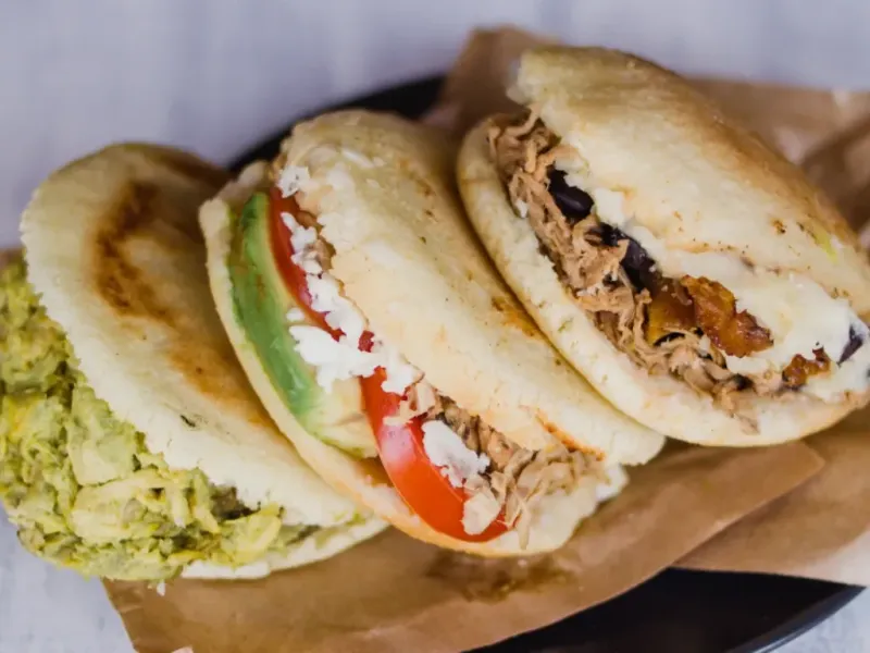 Arepas - Bogota, Colombia