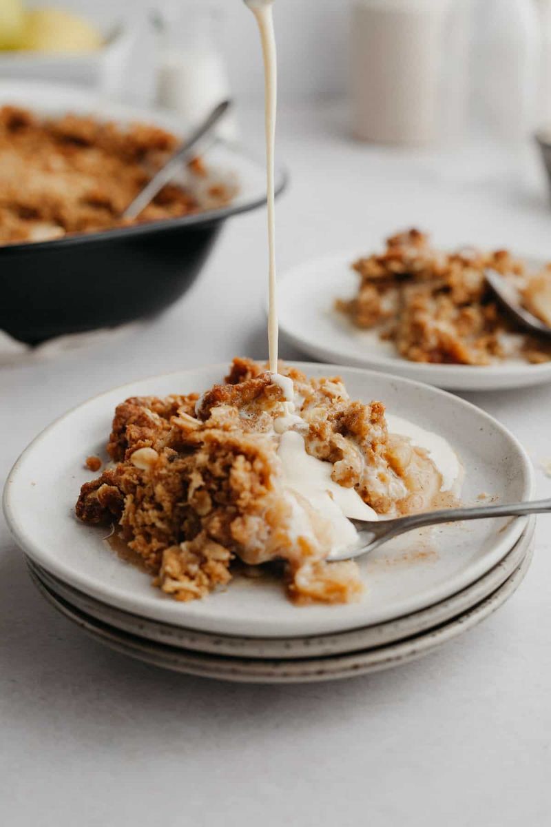 Warm Apple Crumble