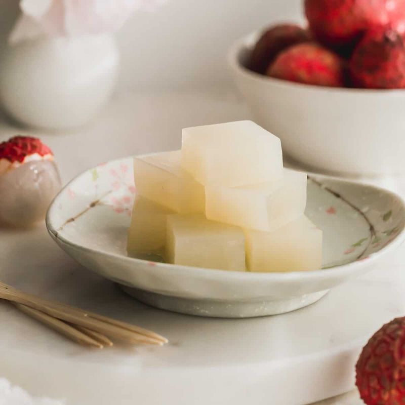 Lychee Jelly Pudding