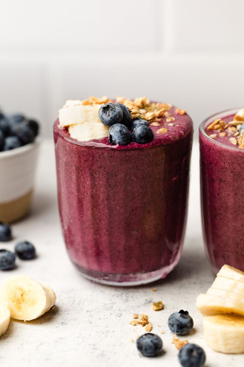 Blueberry Banana Smoothie Juice