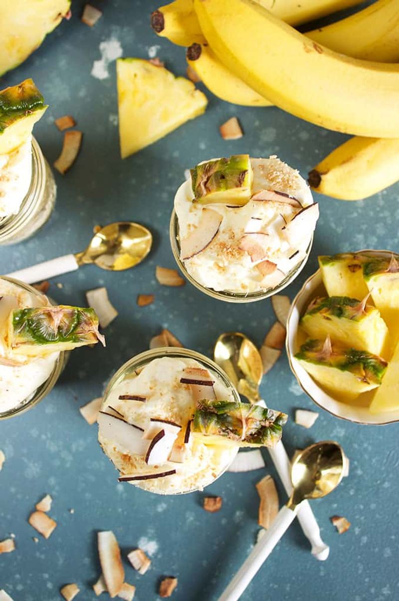 Banana Pudding with a Tropical Twist