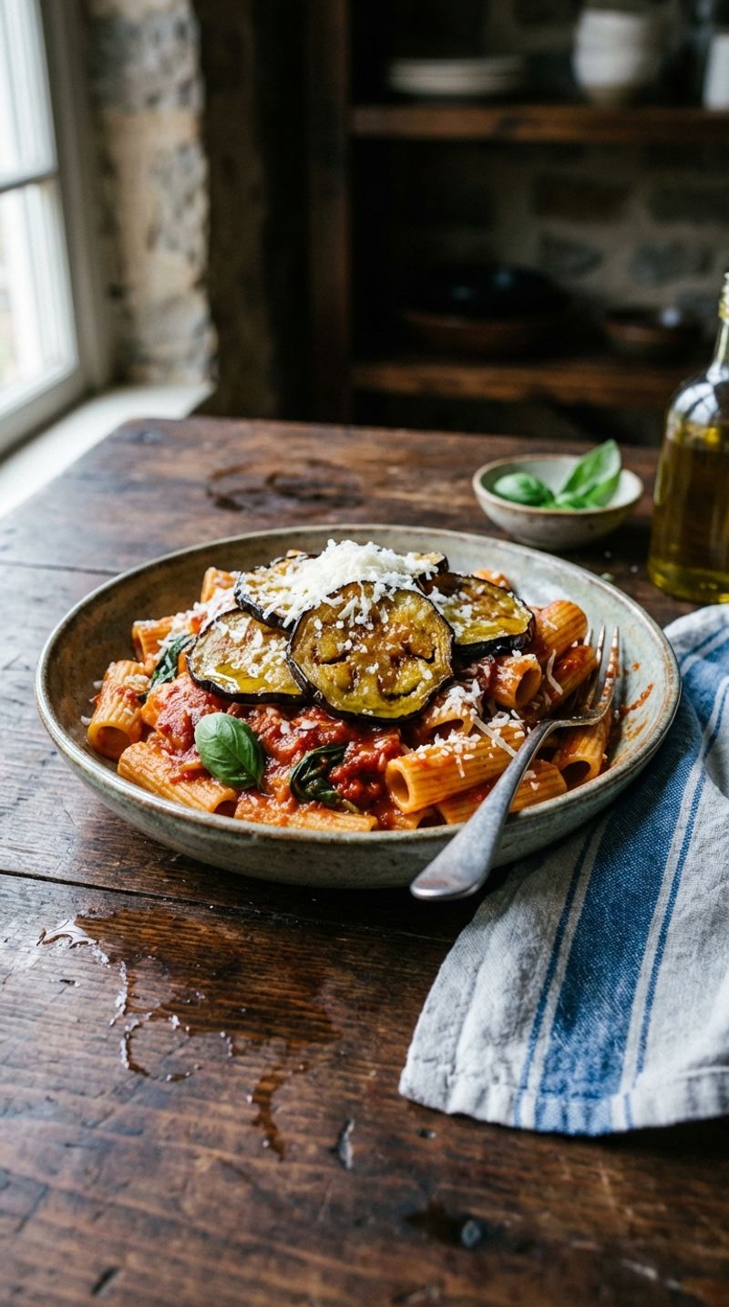 Rigatoni alla Norma