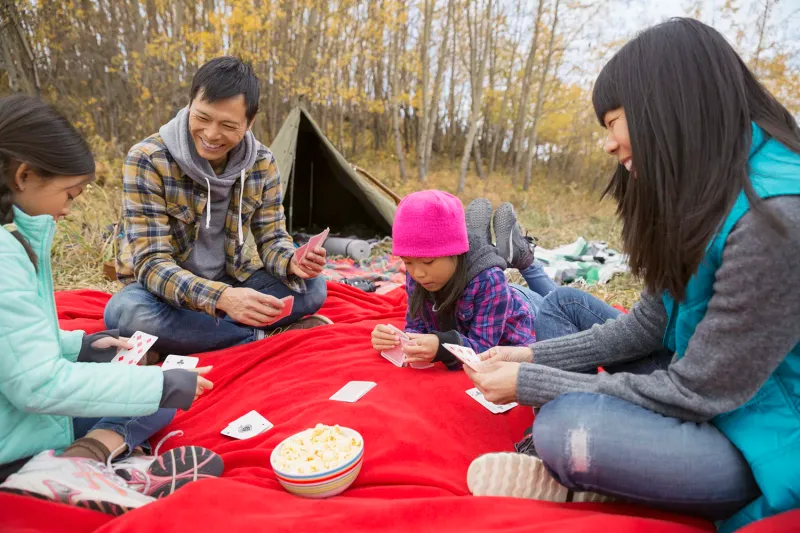A Good Book or Card Game for Downtime