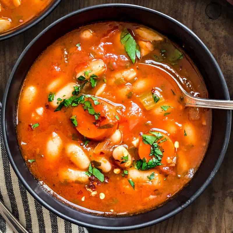 Fasolada (White Bean Soup)