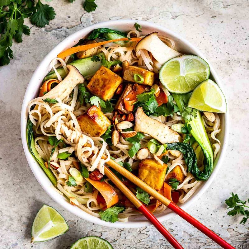 Soy-Glazed Tofu Noodles