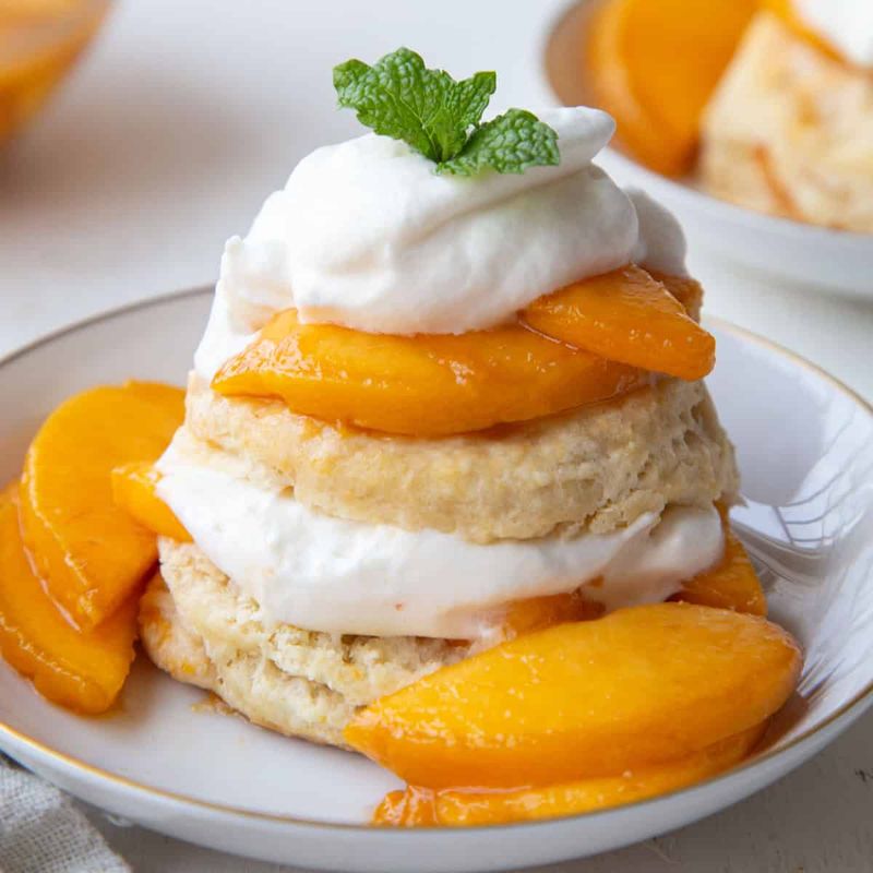 Peach Shortcake