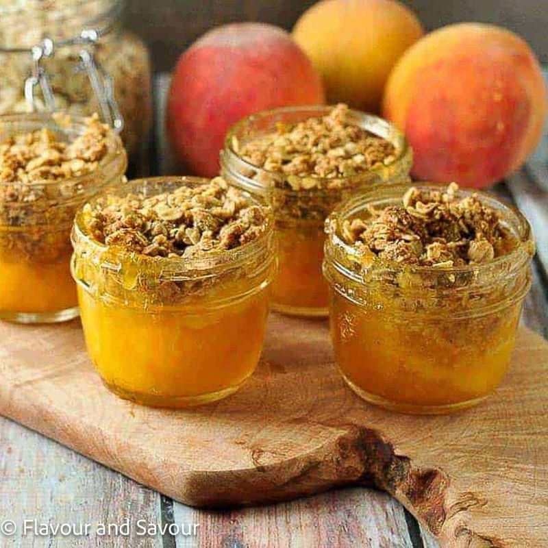 Peach Pudding Cups