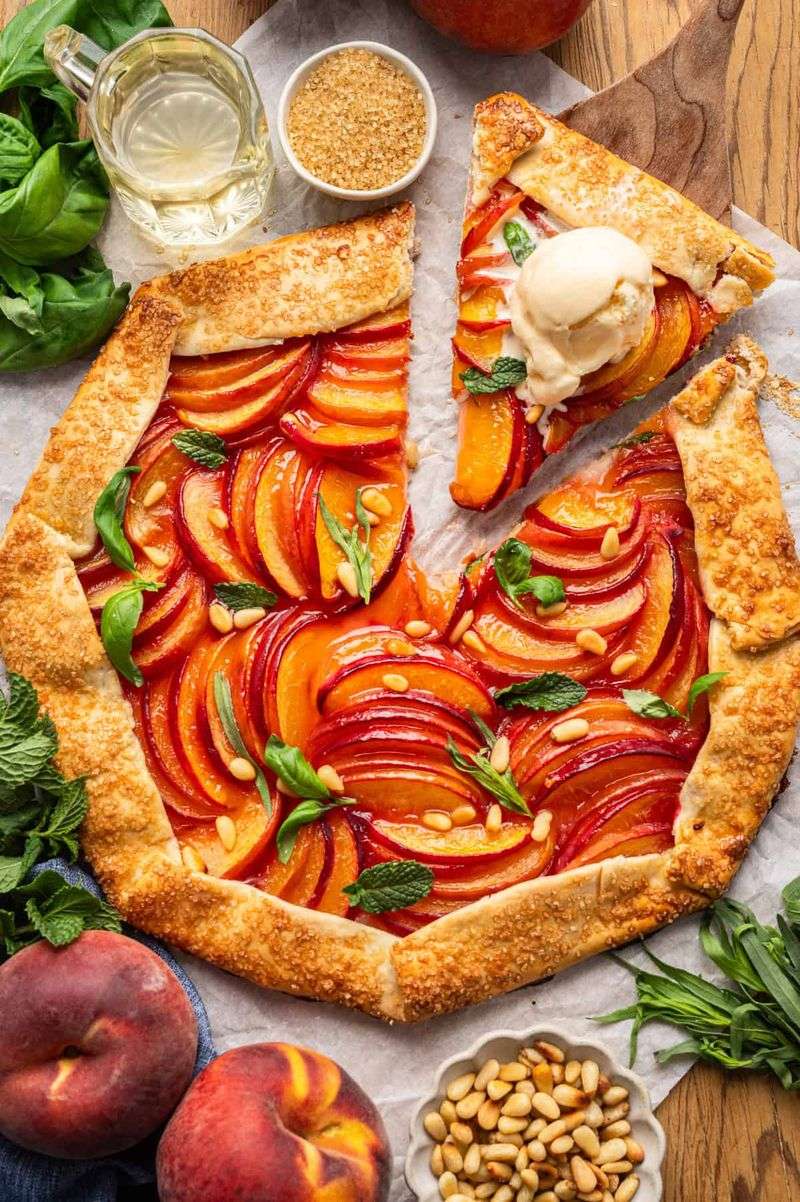 Peach Galette