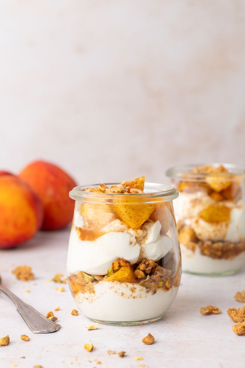 Peach Parfait