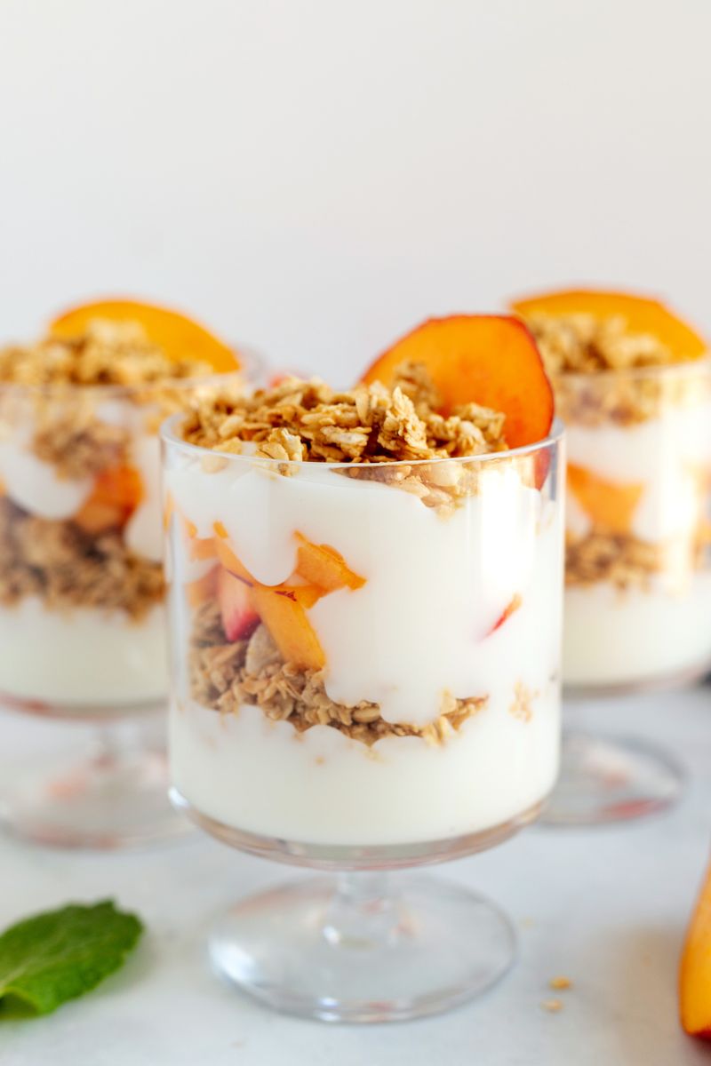 Peach Parfait
