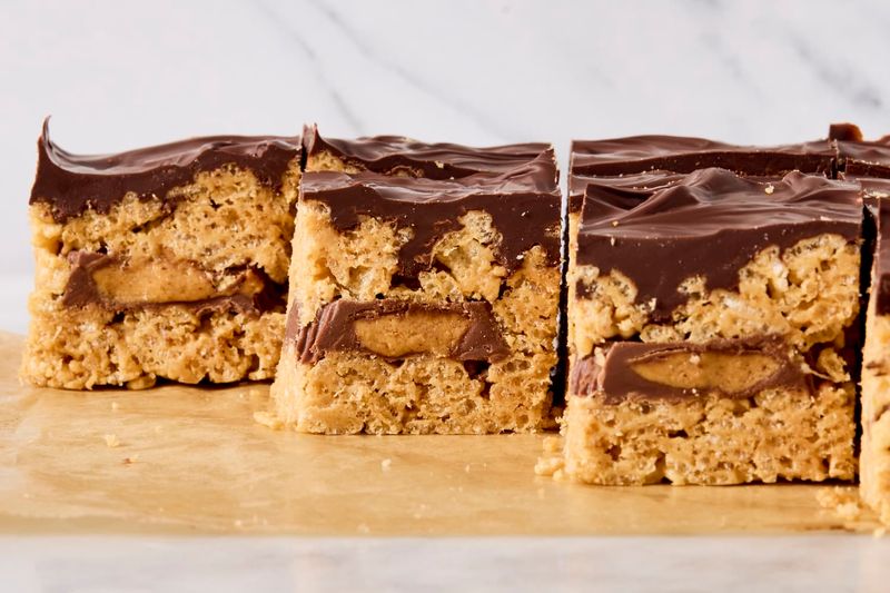 Peanut Butter Rice Krispie Treats