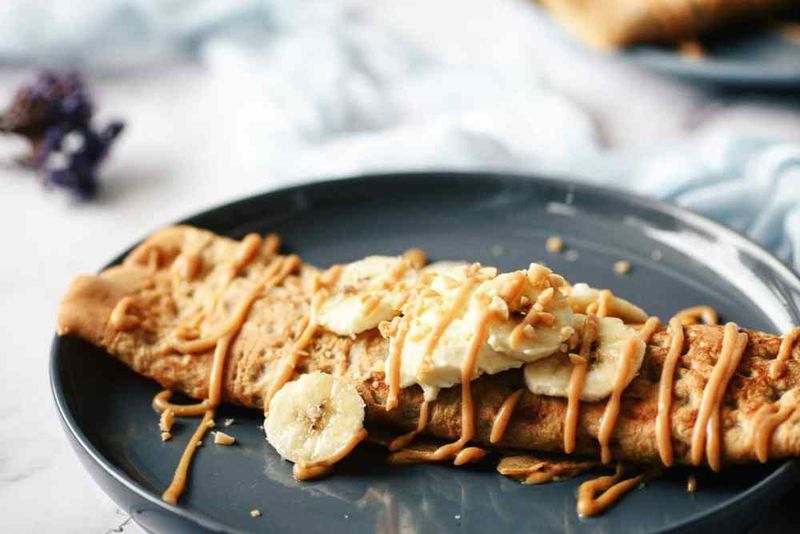 Peanut Butter Crepes