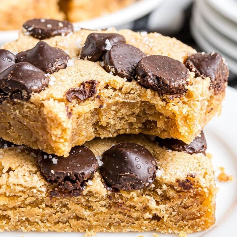 Peanut Butter Blondies