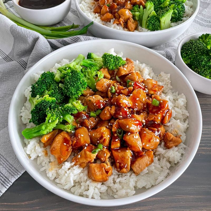 Teriyaki Chicken Rice Bowls