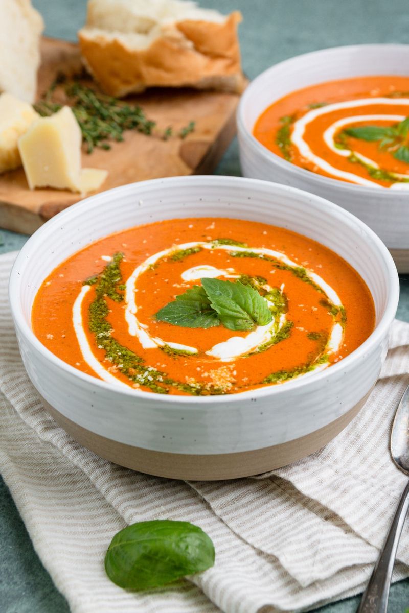 Pesto Soup